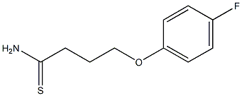 4-(4-fluorophenoxy)butanethioamide
