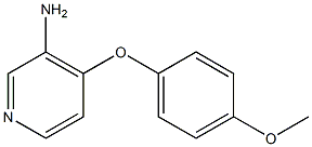 4-(4-methoxyphenoxy)pyridin-3-amine|