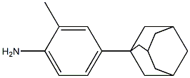 4-(adamantan-1-yl)-2-methylaniline Struktur