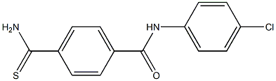  4-(aminocarbonothioyl)-N-(4-chlorophenyl)benzamide