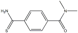  4-(aminocarbonothioyl)-N,N-dimethylbenzamide