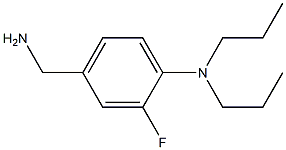 4-(aminomethyl)-2-fluoro-N,N-dipropylaniline 结构式