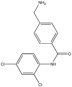 4-(aminomethyl)-N-(2,4-dichlorophenyl)benzamide Structure