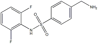 4-(aminomethyl)-N-(2,6-difluorophenyl)benzene-1-sulfonamide