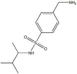 4-(aminomethyl)-N-(3-methylbutan-2-yl)benzene-1-sulfonamide