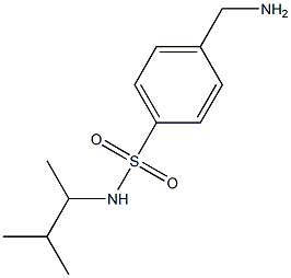 4-(aminomethyl)-N-(3-methylbutan-2-yl)benzene-1-sulfonamide|