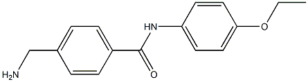 4-(aminomethyl)-N-(4-ethoxyphenyl)benzamide
