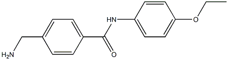  4-(aminomethyl)-N-(4-ethoxyphenyl)benzamide