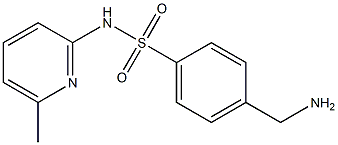 4-(aminomethyl)-N-(6-methylpyridin-2-yl)benzene-1-sulfonamide