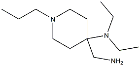 4-(aminomethyl)-N,N-diethyl-1-propylpiperidin-4-amine