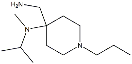 4-(aminomethyl)-N-isopropyl-N-methyl-1-propylpiperidin-4-amine Structure