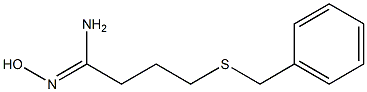 4-(benzylsulfanyl)-N'-hydroxybutanimidamide