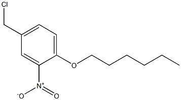 4-(chloromethyl)-1-(hexyloxy)-2-nitrobenzene