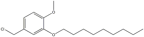 4-(chloromethyl)-1-methoxy-2-(nonyloxy)benzene