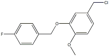 4-(chloromethyl)-2-[(4-fluorophenyl)methoxy]-1-methoxybenzene