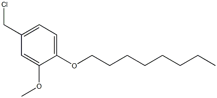  4-(chloromethyl)-2-methoxy-1-(octyloxy)benzene