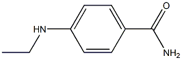 4-(ethylamino)benzamide Structure