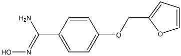 4-(furan-2-ylmethoxy)-N'-hydroxybenzene-1-carboximidamide