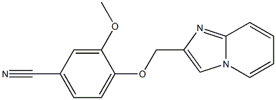 4-(imidazo[1,2-a]pyridin-2-ylmethoxy)-3-methoxybenzonitrile|