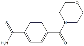 4-(morpholin-4-ylcarbonyl)benzenecarbothioamide