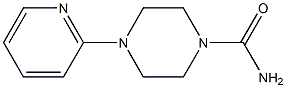 4-(pyridin-2-yl)piperazine-1-carboxamide,,结构式