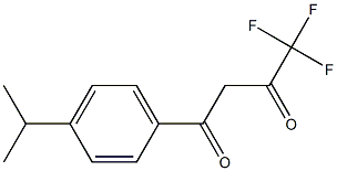4,4,4-trifluoro-1-[4-(propan-2-yl)phenyl]butane-1,3-dione