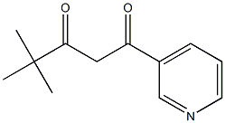 4,4-dimethyl-1-(pyridin-3-yl)pentane-1,3-dione