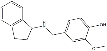 4-[(2,3-dihydro-1H-inden-1-ylamino)methyl]-2-methoxyphenol