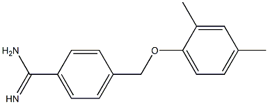 4-[(2,4-dimethylphenoxy)methyl]benzenecarboximidamide