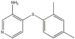 4-[(2,4-dimethylphenyl)sulfanyl]pyridin-3-amine