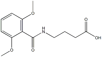 4-[(2,6-dimethoxyphenyl)formamido]butanoic acid