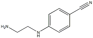 4-[(2-aminoethyl)amino]benzonitrile 结构式