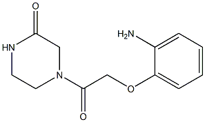 4-[(2-aminophenoxy)acetyl]piperazin-2-one