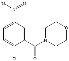  4-[(2-chloro-5-nitrophenyl)carbonyl]morpholine