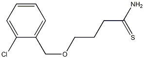 4-[(2-chlorobenzyl)oxy]butanethioamide|