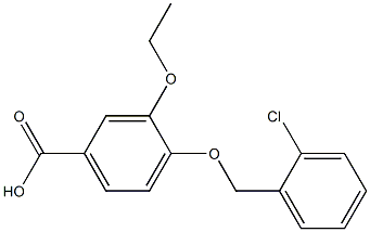 4-[(2-chlorophenyl)methoxy]-3-ethoxybenzoic acid