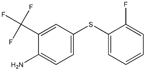 4-[(2-fluorophenyl)sulfanyl]-2-(trifluoromethyl)aniline