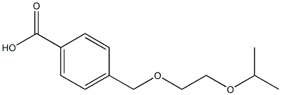 4-[(2-isopropoxyethoxy)methyl]benzoic acid