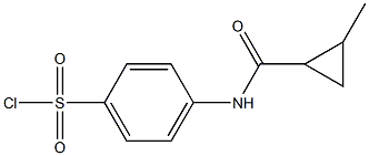  4-[(2-methylcyclopropane)amido]benzene-1-sulfonyl chloride