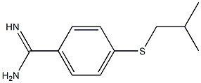 4-[(2-methylpropyl)sulfanyl]benzene-1-carboximidamide