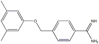 4-[(3,5-dimethylphenoxy)methyl]benzenecarboximidamide|