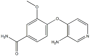 4-[(3-aminopyridin-4-yl)oxy]-3-methoxybenzamide