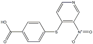  4-[(3-nitropyridin-4-yl)sulfanyl]benzoic acid