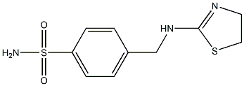  4-[(4,5-dihydro-1,3-thiazol-2-ylamino)methyl]benzene-1-sulfonamide