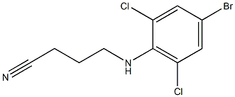  4-[(4-bromo-2,6-dichlorophenyl)amino]butanenitrile