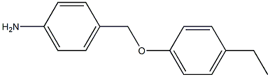 4-[(4-ethylphenoxy)methyl]aniline Structure