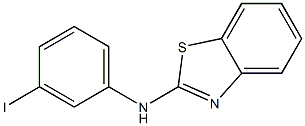 N-(3-iodophenyl)-1,3-benzothiazol-2-amine Structure