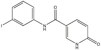 N-(3-iodophenyl)-6-oxo-1,6-dihydropyridine-3-carboxamide|