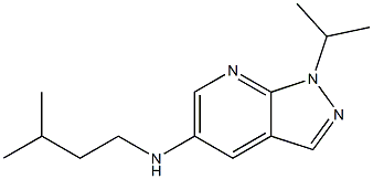 N-(3-methylbutyl)-1-(propan-2-yl)-1H-pyrazolo[3,4-b]pyridin-5-amine