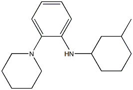 N-(3-methylcyclohexyl)-2-(piperidin-1-yl)aniline